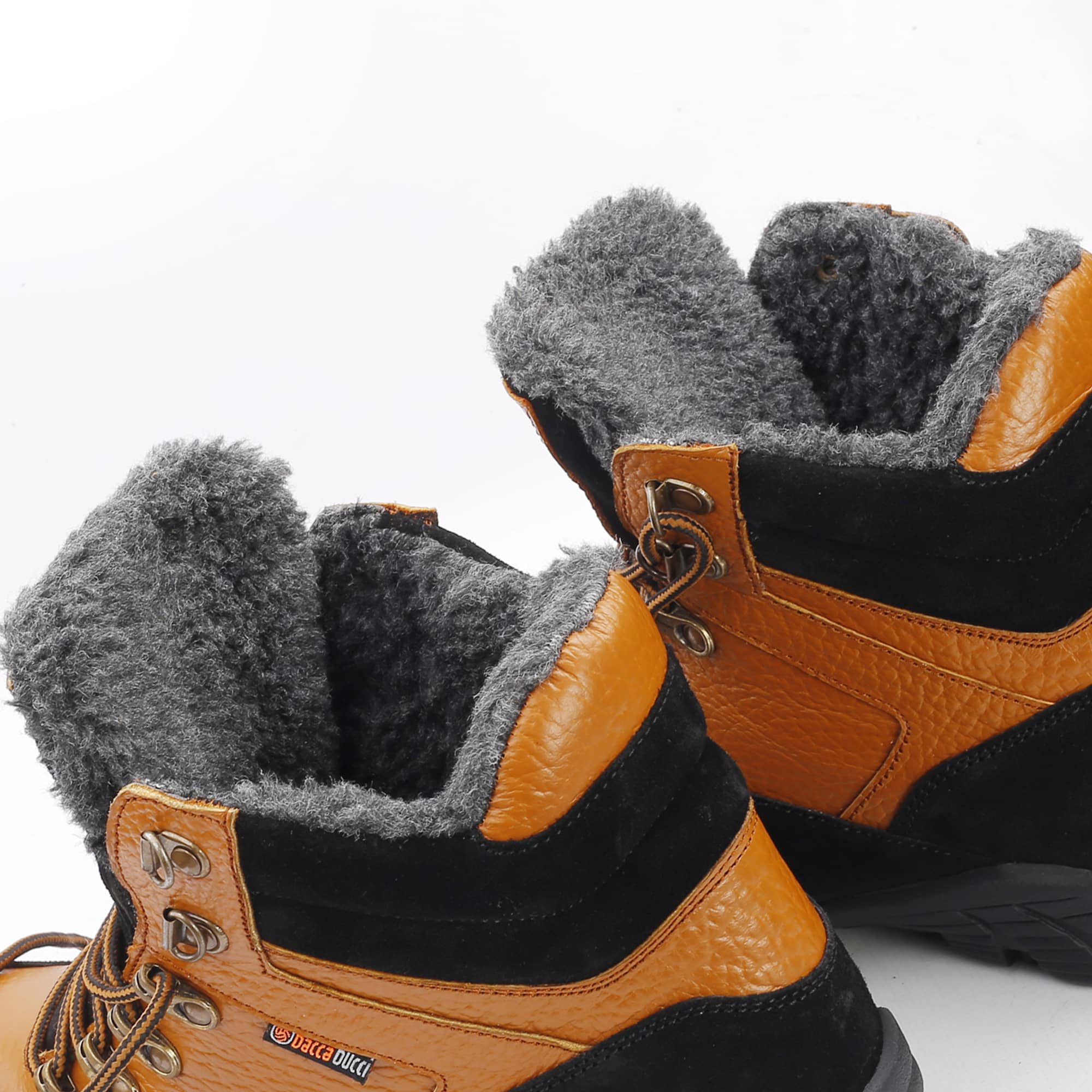 Bacca Bucci Genuine leather Grain Boots with Fur - Image 5